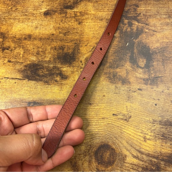 Polo Ralph Lauren Western Concho Belt Womens Size Small Brown Leather Rodeo - Picture 10 of 16